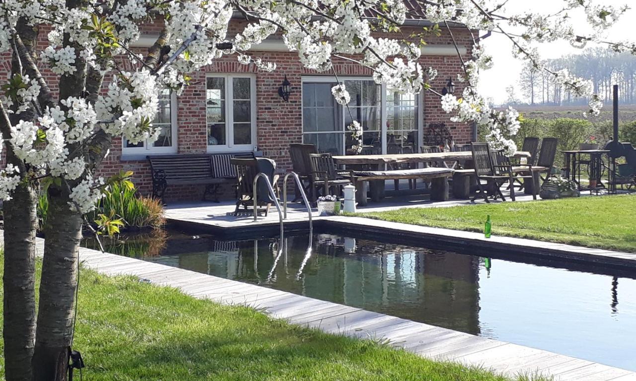 B & B Victors Hof, Met Zwemvijver In Landelijke Setting Lievegem Buitenkant foto